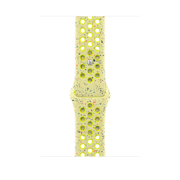 Apple MGC14ZM/A smart wearable accessory Band Yellow Aluminium, Fluoroelastomer