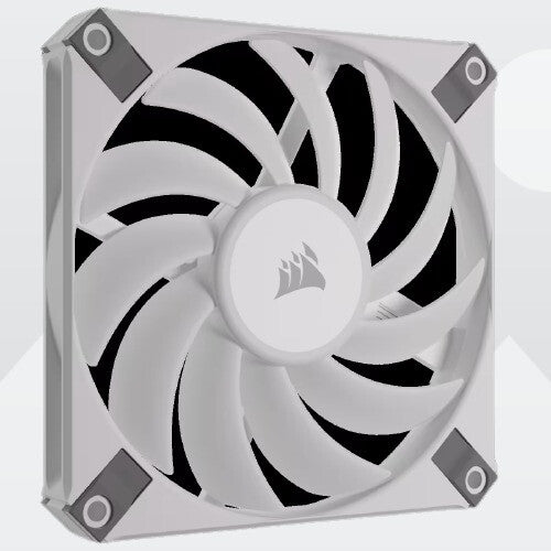 Corsair AF120 RGB Slim Computer case Fan 12 cm White 2 pc(s)