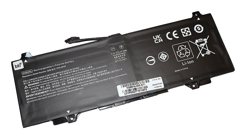 BTI Replacement battery for HP FORTIS 11 INCH G10 CHROMEBOOK FORTIS X360 11 G4 CHROMEBOOK FORTIS X360 11 G4 EE