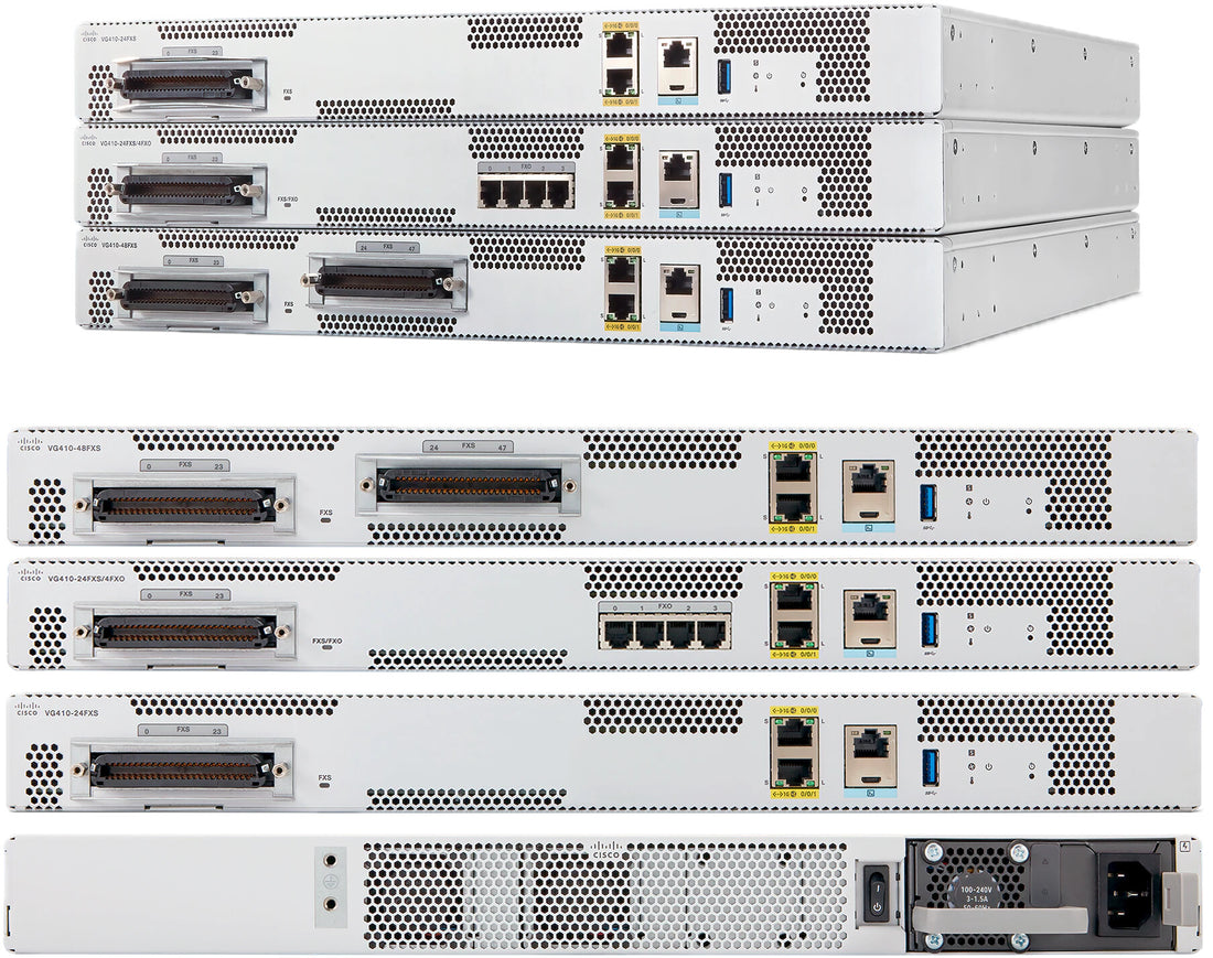 Cisco VG410-24FXS/4FXO gateway/controller 10, 100, 1000 Mbit/s