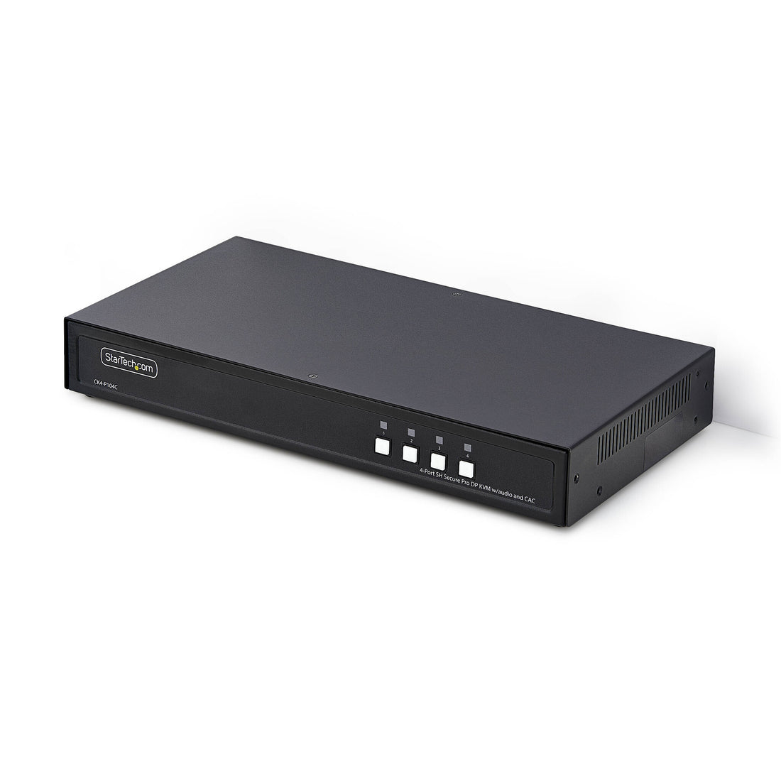 StarTech.com Secure 4-Port KVM Switch, DisplayPort, 4K 60Hz, NIAP 4.0 Desktop KVM, CAC, Metal Housing, Made in - image 11