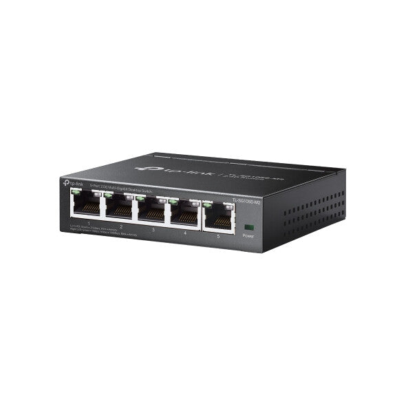 TP-Link TL-SG105S-M2 network switch Managed 2.5G Ethernet (100/1000/2500) Black