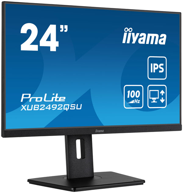 iiyama ProLite 23.8" QHD Monitor (XUB2492QSU-B1)