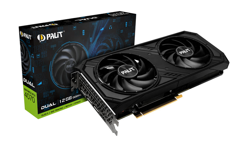 Palit GeForce RTX 4070 Dual NVIDIA 12 GB GDDR6