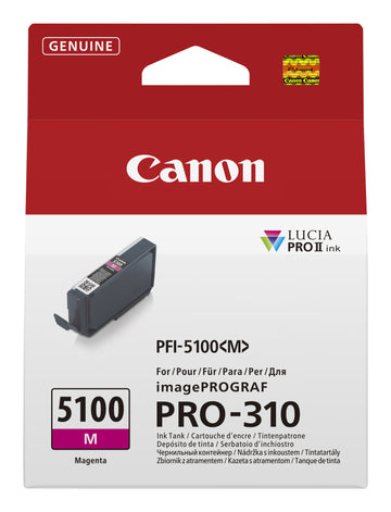 Canon PFI-5100 M ink cartridge Original Magenta