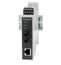 Perle SR-100-ST2-XT network media converter 100 Mbit/s 1310 nm Multi-mode White, Grey