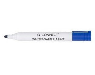 Q-CONNECT KF26036 marker 10 pc(s) Bullet tip Blue