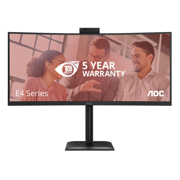 AOC E4 CU34E4CW 34" 120Hz UltraWide Quad HD Monitor