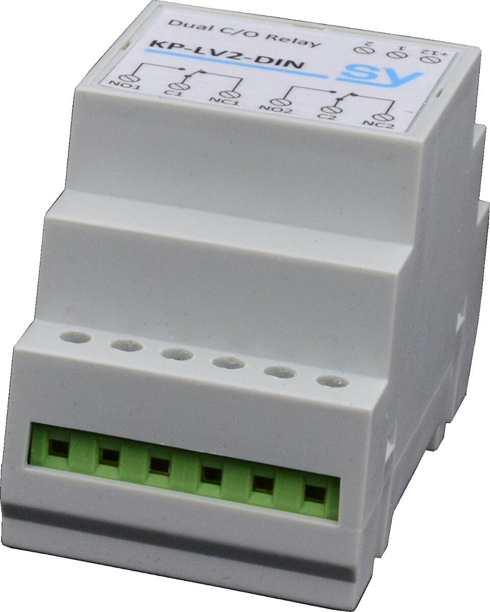 SY Electronics SY-KP-LV2-DIN electrical relay Grey