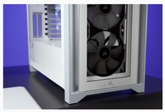 Corsair iCUE 4000X RGB Midi Tower White