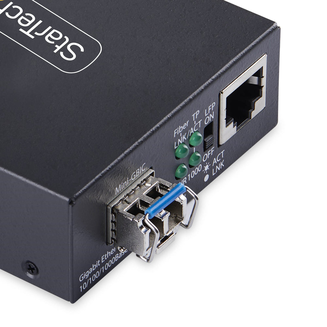 StarTech.com Single-Mode (SM) LC Fiber Media Converter for 10/100/1000 Networks, Standalone Gigabit Ethernet - image 4