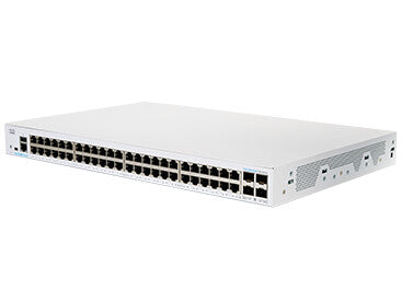 Cisco CBS350-48T-4X Managed L2/L3 Gigabit Ethernet (10/100/1000) Silver