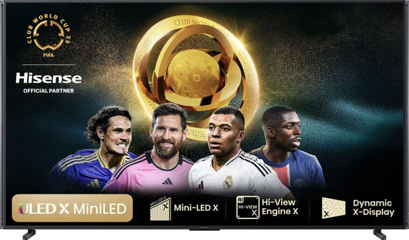 Hisense 110UXNQTUK TV 2.79 m (110") 4K Ultra HD Smart TV Wi-Fi Black, Grey 700 cd/m²