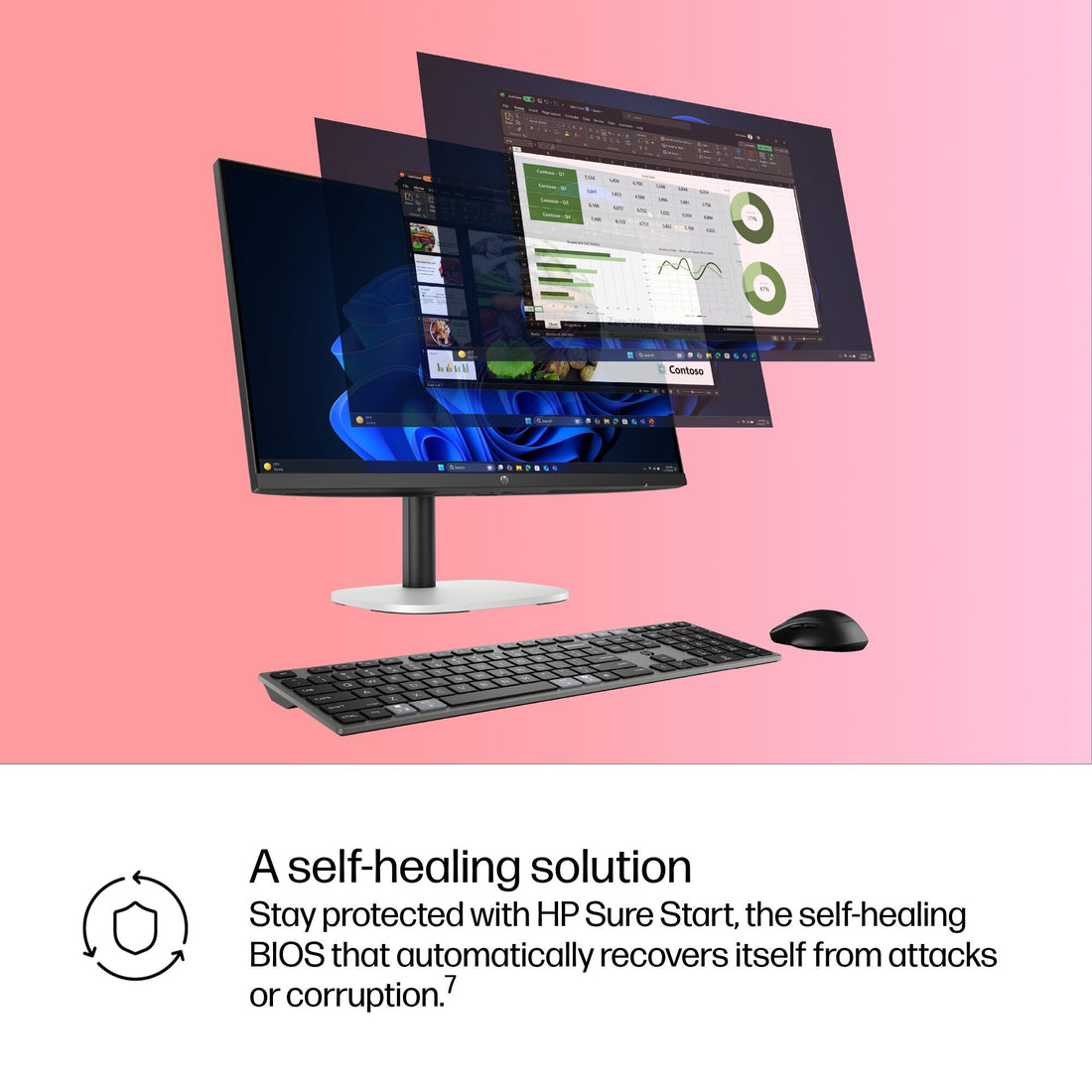 HP ProStudio 4 G1i AI PC Wolf Pro Security Edition Intel Core Ultra 5 235T 23.8" 1920 x 1080 pixels - image 10