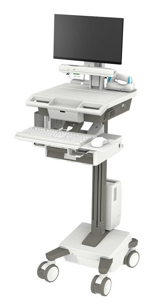 Ergotron M011-0101-100000-1-0 All-in-One PC/workstation mount/stand 19.5 kg White, Grey 24" - image 5