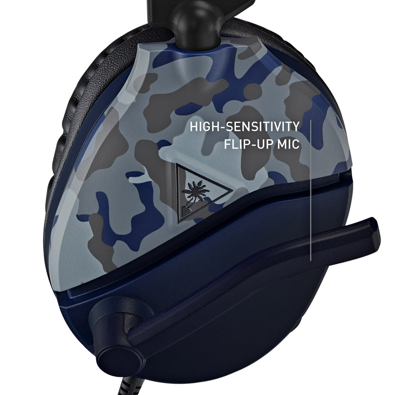 Turtle Beach Recon 70 Camo Blue Wired Multiplatform Gaming Headset