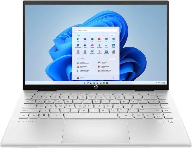 HP Pavilion x360 14-dy0015na Intel® Core™ i3 i3-1125G4 Hybrid (2-in-1) 35.6 cm (14") Touchscreen Full HD 8 GB DDR4-SDRAM 256 GB SSD Wi-Fi 5 (802.11ac) Windows 11 Home Silver