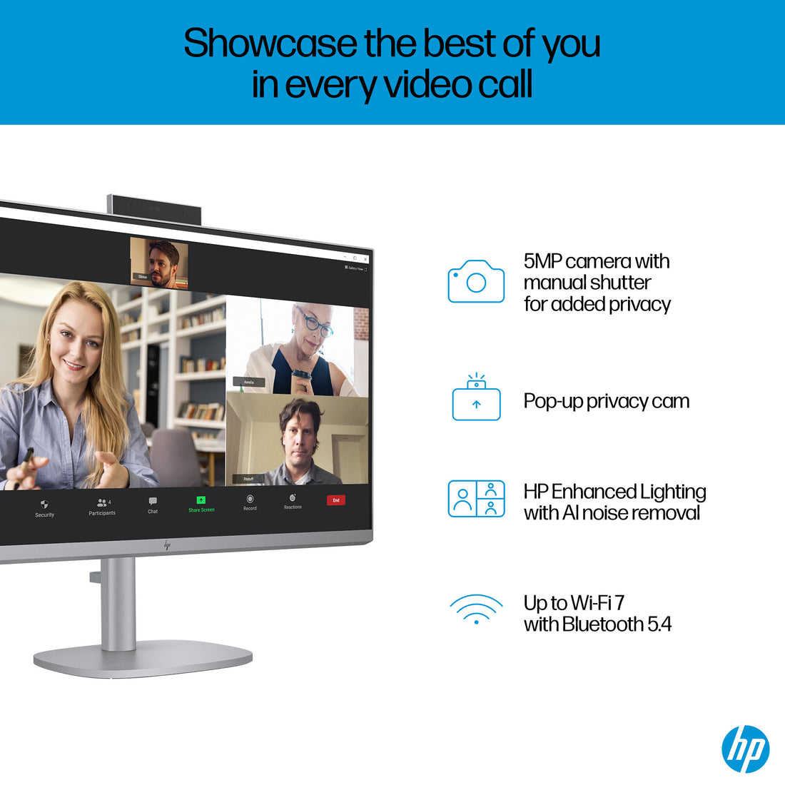 HP OmniStudio X 27-cs0000na Intel Core Ultra 7 155H 27" 3840 x 2160 pixels All-in-One PC 32 GB DDR5-SDRAM 2 TB - image 7