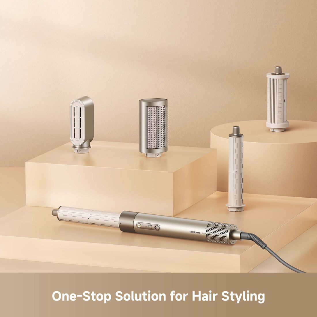 Dreame AMF17A AirStyle Shine 5-in-1 Hair Styler - Gold - image 2