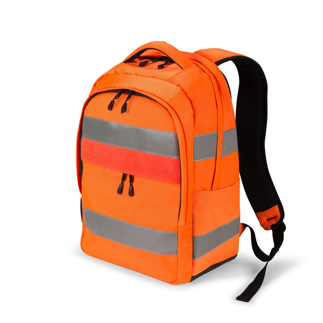 DICOTA Hi-Vis V2 backpack Rucksack Orange Polyethylene terephthalate ...