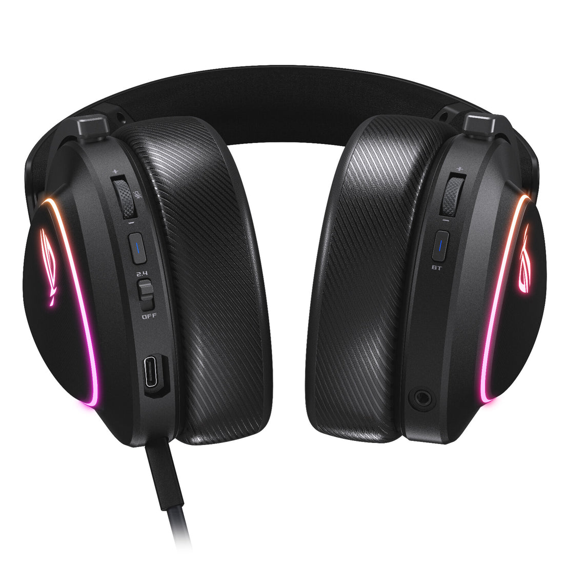 ASUS ROG DELTA II Headset Wired & Wireless Head-band Gaming USB Type-C Bluetooth Black - image 4