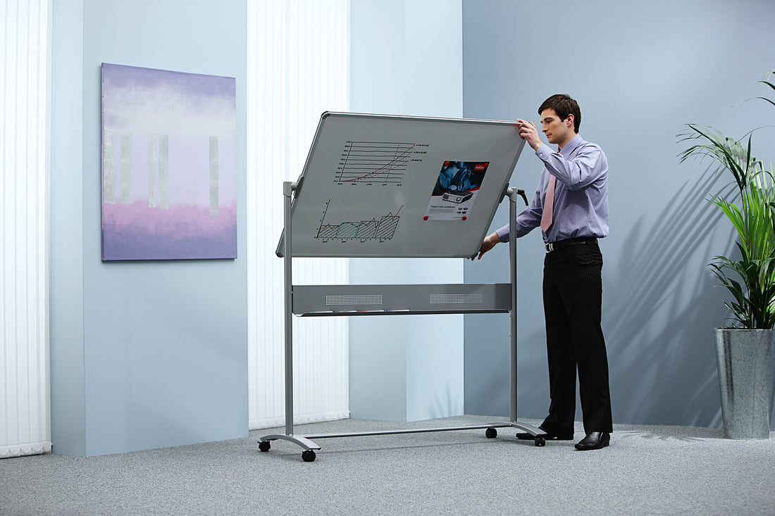 Nobo Impression Pro Enamel Magnetic Mobile Whiteboard 1200x900mm - image 9