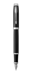 Parker IM fountain pen Cartridge filling system Black, Chrome 1 pc(s)
