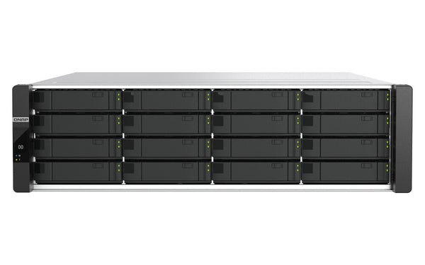 QNAP ES1686dc R2 NAS Rack (3U) Intel® Xeon® D D-2142IT 48 GB DDR4 0 TB QNAP QES Black, Grey