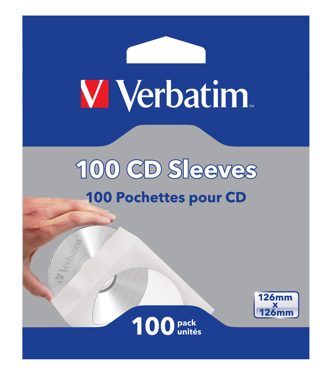 Verbatim CD Sleeves (Paper) 100pk - image 4