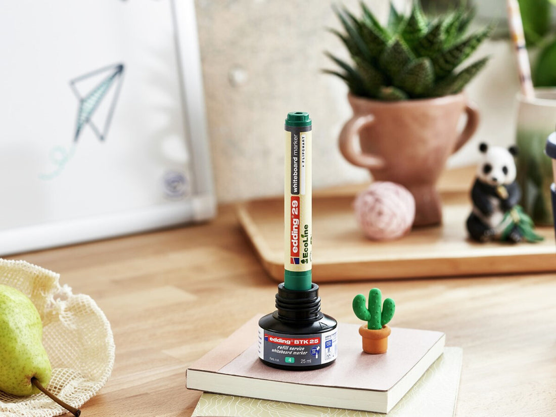 Edding 29 EcoLine marker 4 Chisel tip Black, Blue, Green, Red - image 4