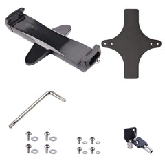 StarTech.com VESA Mount Adapter for Tablets 7.9 to 12.5in - Up to 2kg (4.4lb) - 75x75/100x100 VESA Patterns - Universal Anti-Theft Tablet VESA Mount Clamp - Secure Tablet Mount - Black