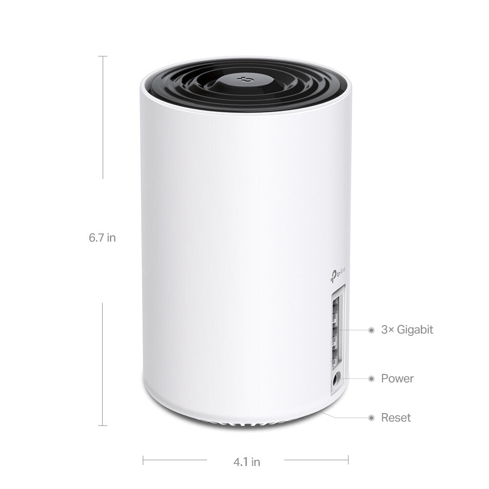 TP-Link AXE5400 Tri-Band Mesh Wi-Fi 6E System, 3-Pack - image 5