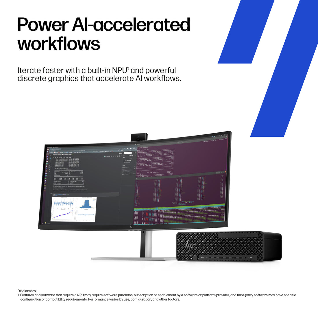 HP E66PKEA PC/workstation 265 32 GB DDR5-SDRAM 1 TB SSD Windows 11 Pro SFF AI Workstation, AI PC Black - image 7