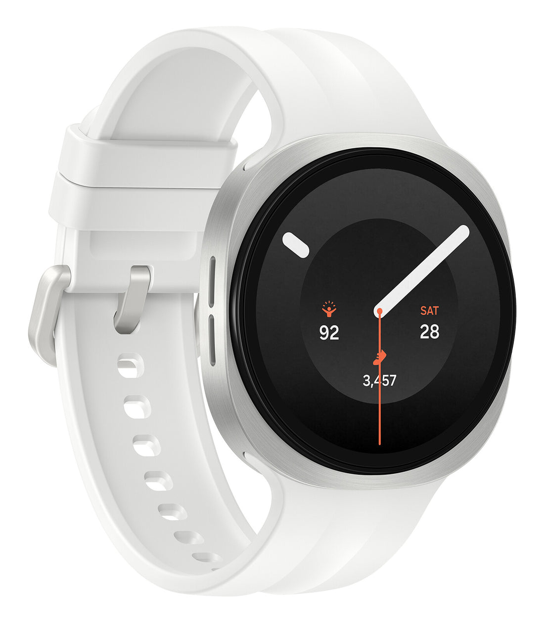 Samsung Galaxy Watch9 1.3" AMOLED 40 mm Digital 438 x 438 pixels Touchscreen Silver Wi-Fi GPS (satellite) - image 3
