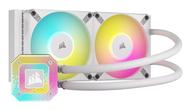 Corsair iCUE H100i ELITE CAPELLIX XT Processor All-in-one liquid cooler 12 cm White 1 pc(s)