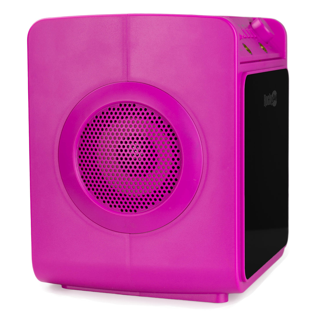 RockJam 10-Watt Rechargeable Bluetooth Karaoke Machine with Two Microphones, Voice Changing Effects & LED - image 4
