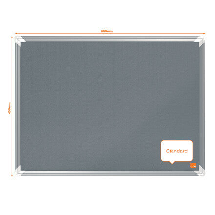 Nobo Premium Plus Felt Notice Board 600x450mm - image 5