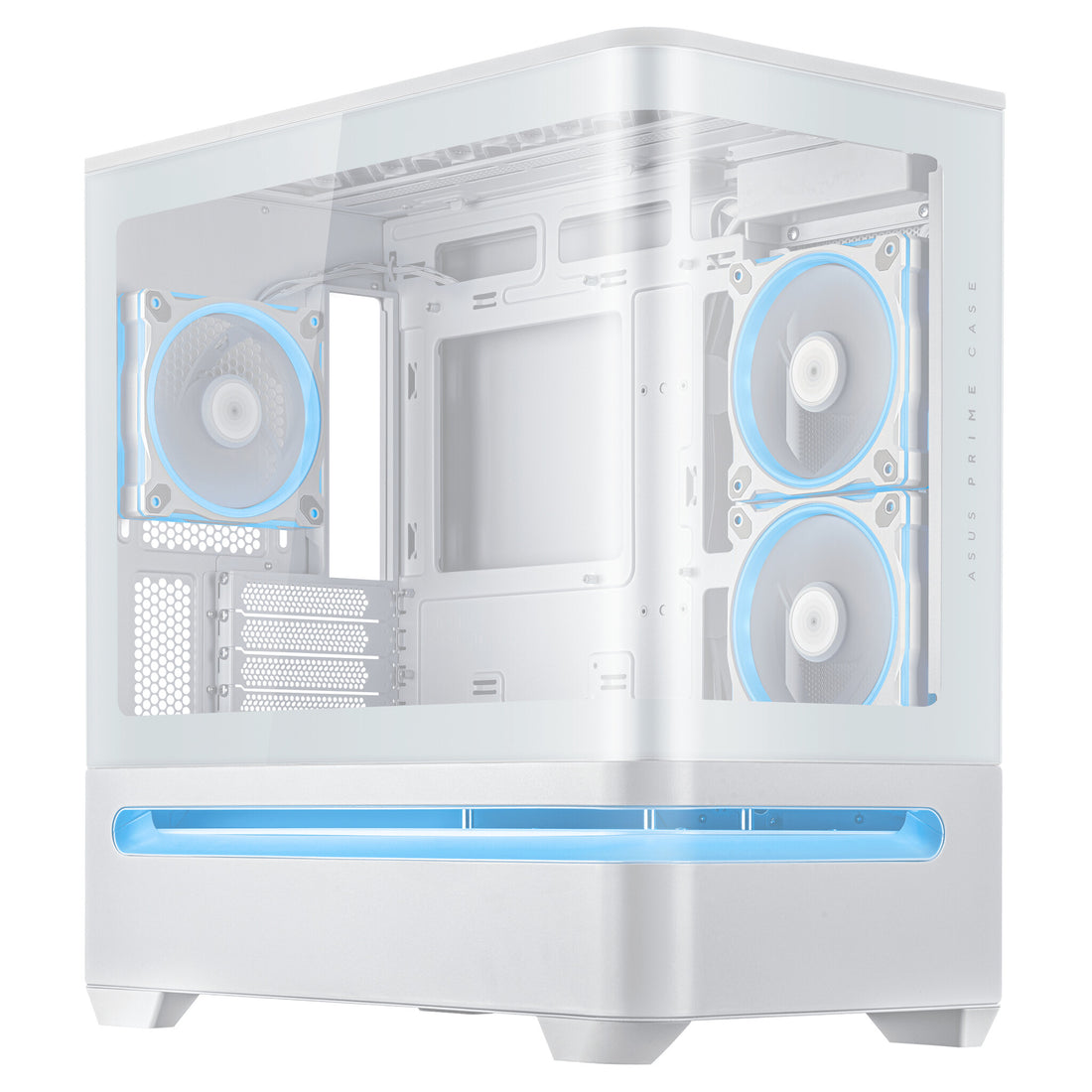 ASUS PRIME AP202 ARGB Mini Tower White - image 2