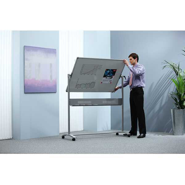 Nobo Impression Pro Enamel Magnetic Mobile Whiteboard 1200x900mm - image 8
