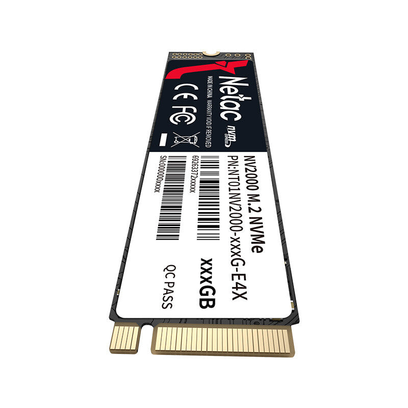 Netac NV2000 256 GB M.2 PCI Express 3.0 NVMe 3D TLC NAND