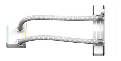 VIDA Trifrost 360 Processor All-in-one liquid cooler 12 cm White 1 pc(s)