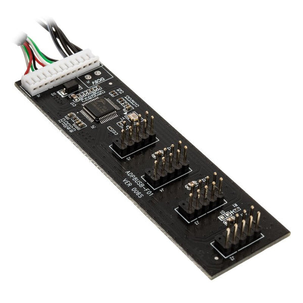 Kolink USB 2.0 Hub-Karte inkl. 60cm USB- & Molex-Kabel