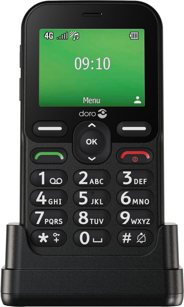 Doro Leva E10 6.1 cm (2.4") 118.9 g Black Senior phone