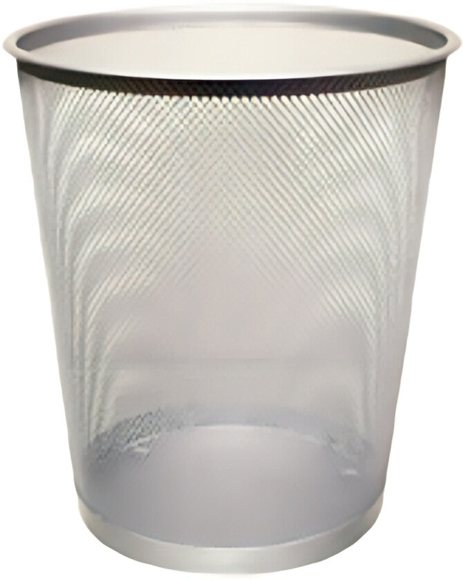 Q-CONNECT KF00849 waste container Round Silver