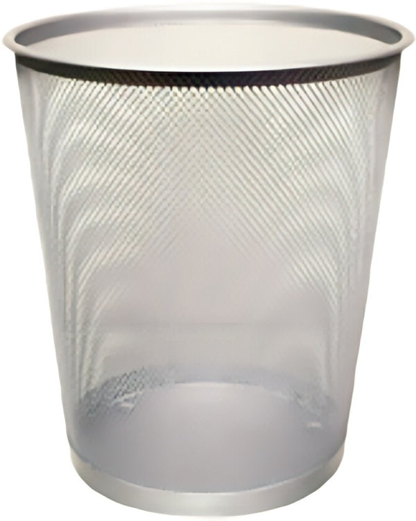 Q-CONNECT KF00849 waste container Round Silver