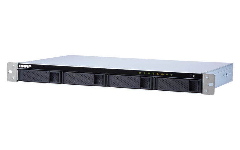 Origin Storage 4-Bay quad-core 1.7 GHz short-depth rackmount NAS with 100W power supply 8GB DDR3 SODIMM RAM