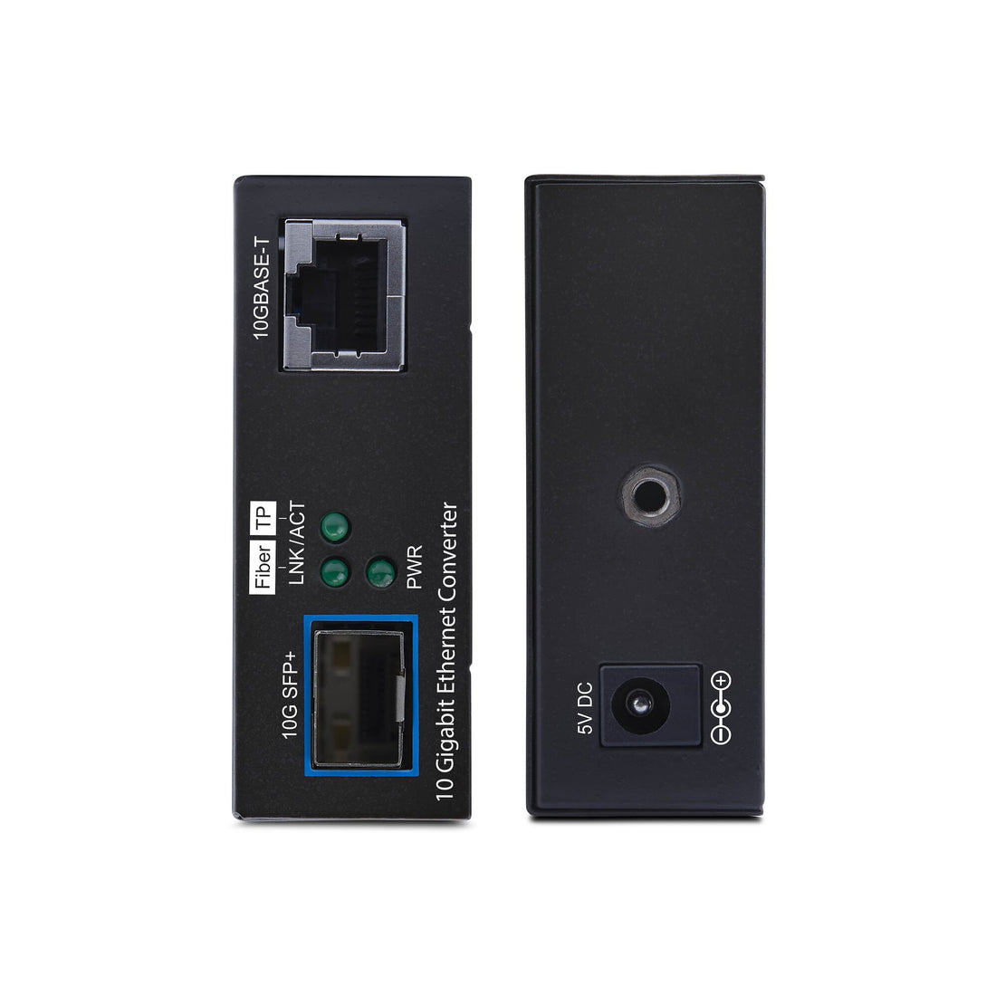 StarTech.com 10GbE Open SFP+ Fiber Media Converter, Standalone 10 Gigabit Ethernet RJ-45 to 10GBASE-X SFP+ - image 3