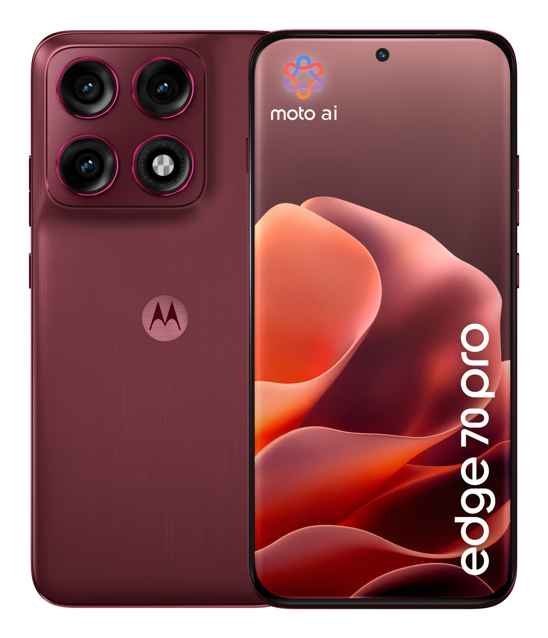 Motorola edge 70 pro 6.78" Dual SIM Android 16.0 5G USB Type-C 12 GB 512 GB 6500 mAh Bordeaux