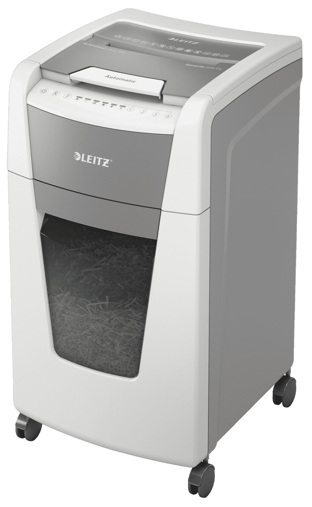 Leitz P4 60L paper shredder Cross shredding 55 dB 23 cm Black, Silver, White - image 2