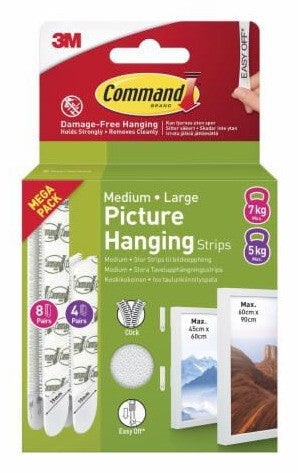 Command Picture Hanging Strips